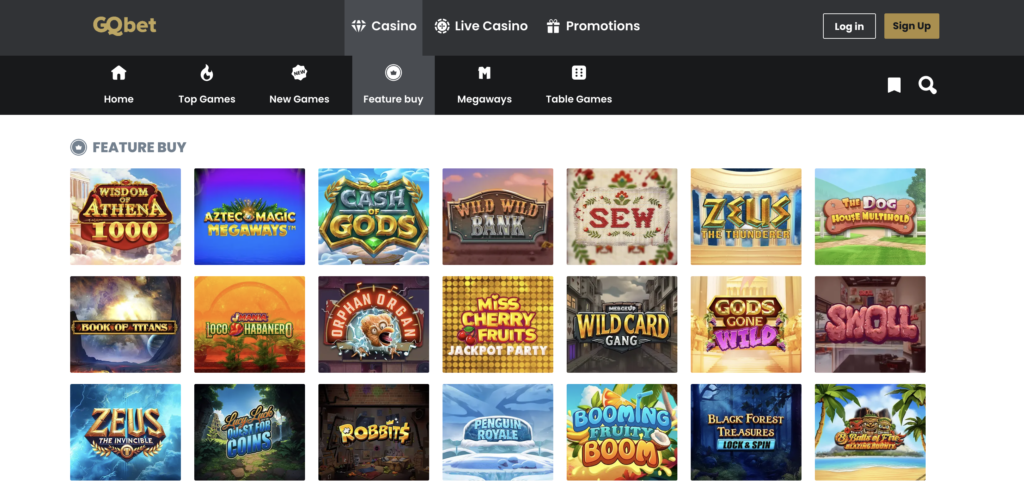 Bonus Buy Slot Library