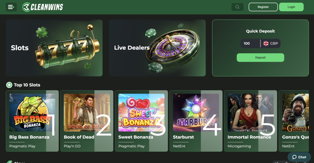 CleanWins Casinos - bonus buy casino